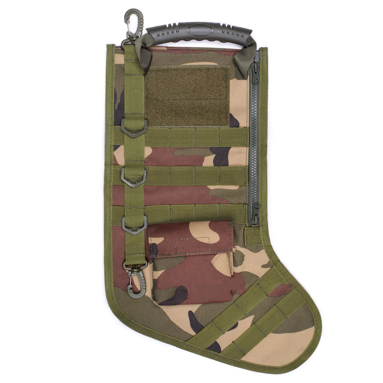 Tactical Christmas Gift Socks Outdoor Sports Pendant Military Fan Bag Accessories Storage Bag Military Style Christmas Stocking
