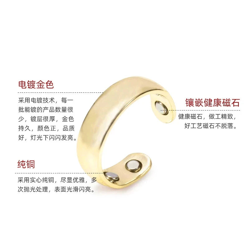 Anti Snoring Device Ring Magnetic Therapy Acupressure Treatment against Finger Ring anti Snore Sleep Aid for Snoring